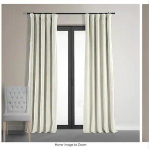 Exclusive Fabrics & Furnishings Blackout Signature Blackout Velvet Curtain